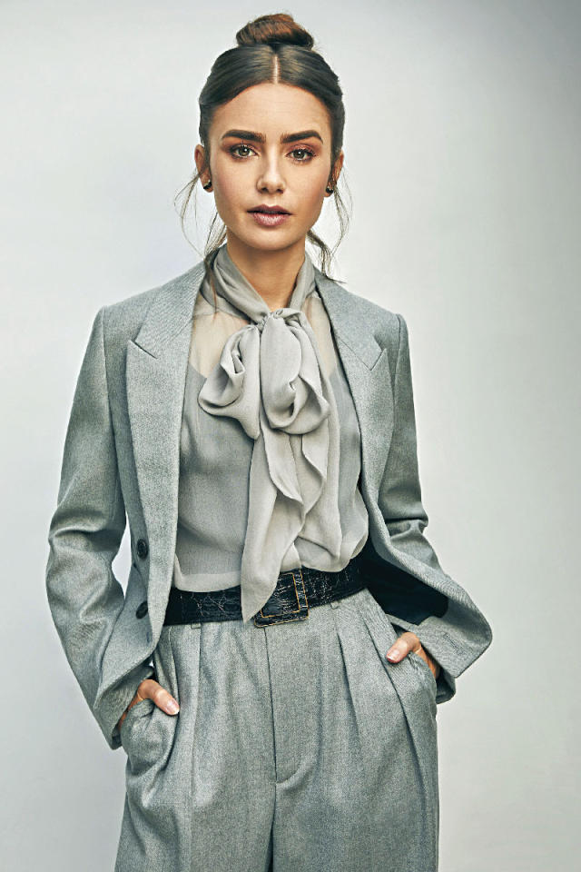 الفنانة ليلي كولينز 