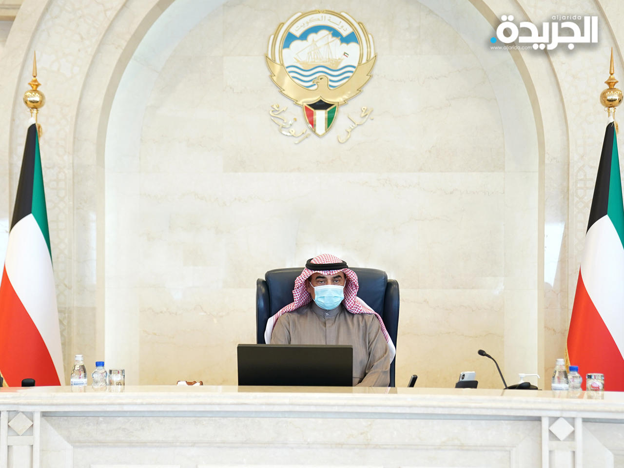 الخالد مترئساً الاجتماع اليوم