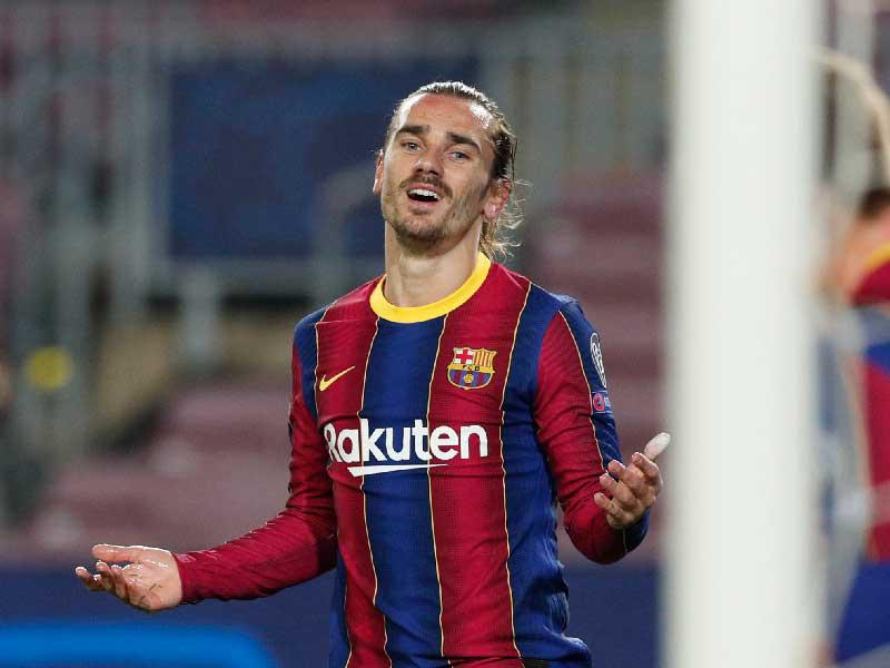 مهاجم برشلونة الإسباني أنطوان غريزمان