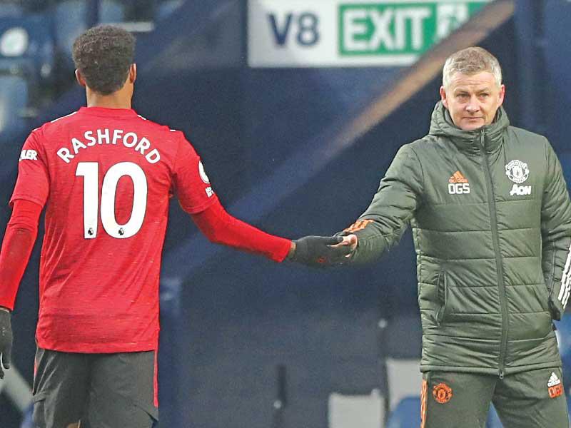 سولشاير مدرب مان يونايتد وراشفورد نجم الفريق