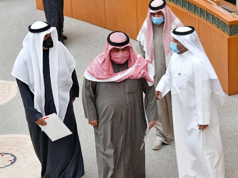 وزير الداخلية في جلسة أمس الأول الخاصة