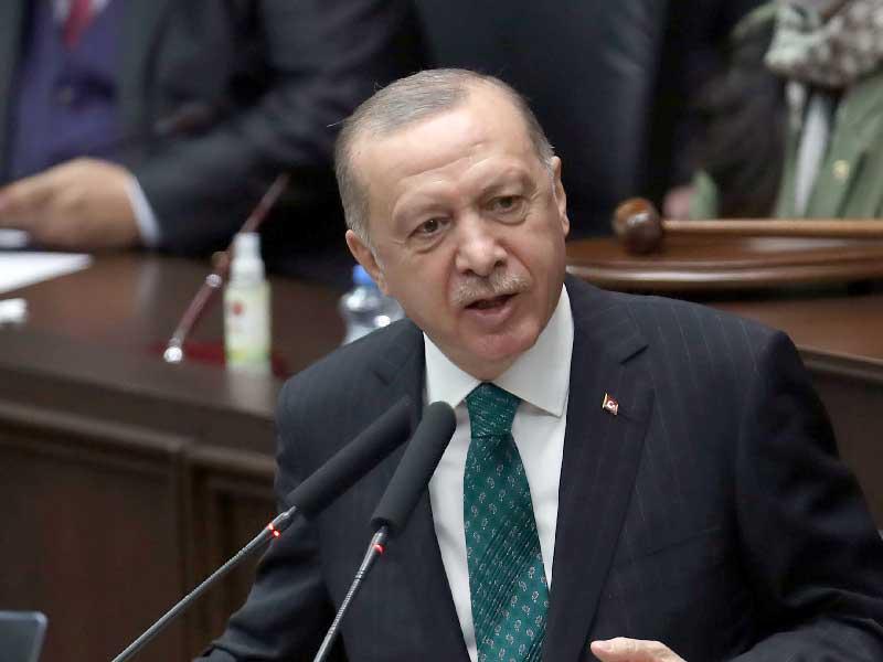 الرئيس التركي رجب طيب إردوغان