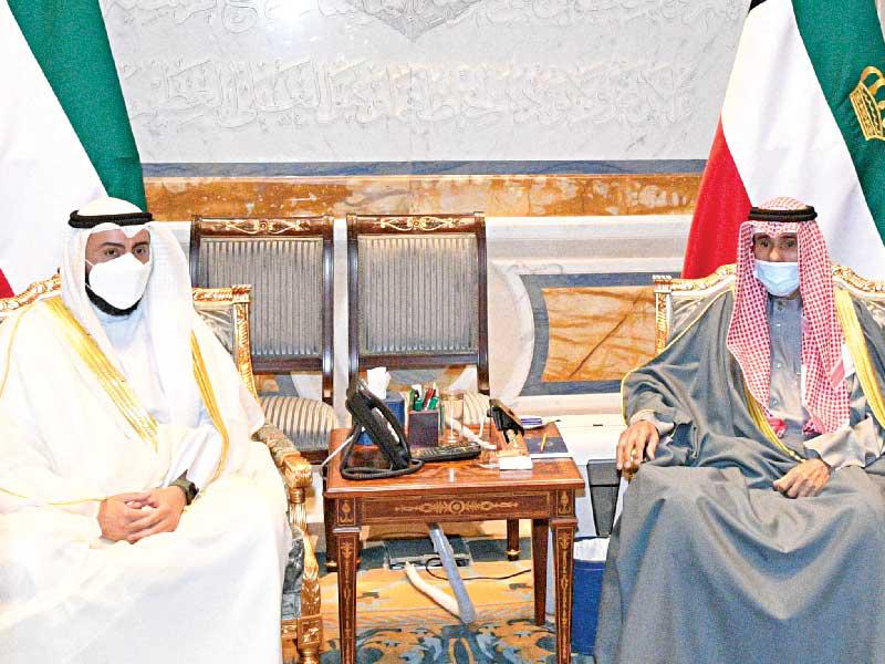 الأمير مستقبلاً وزير الصحة أمس