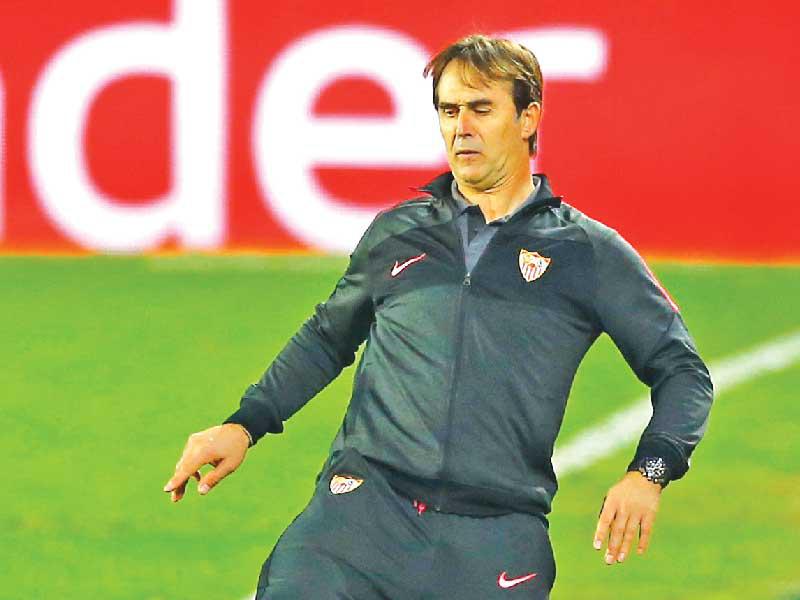 المدير الفني لإشبيلية الإسباني جولين لوبيتيجي