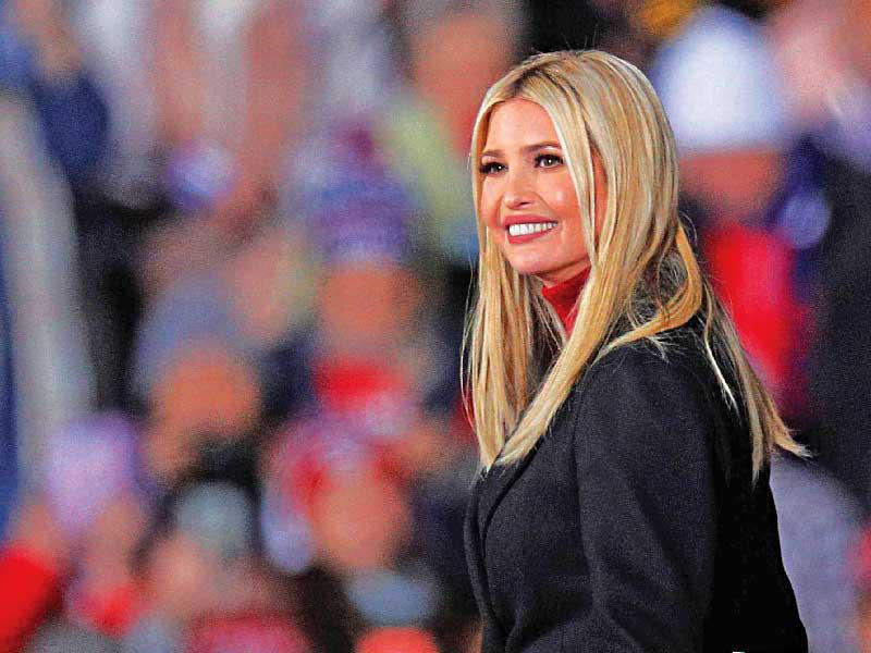 نجلة الرئيس السابق ومستشارته إيفانكا ترامب 