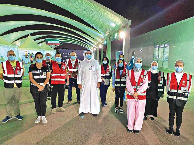 اجراءات صحية بانتظار العائدين