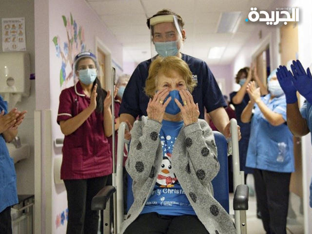 مارغريت كينان، أول من يتلقى لقاح كورونا في بريطانيا والعالم