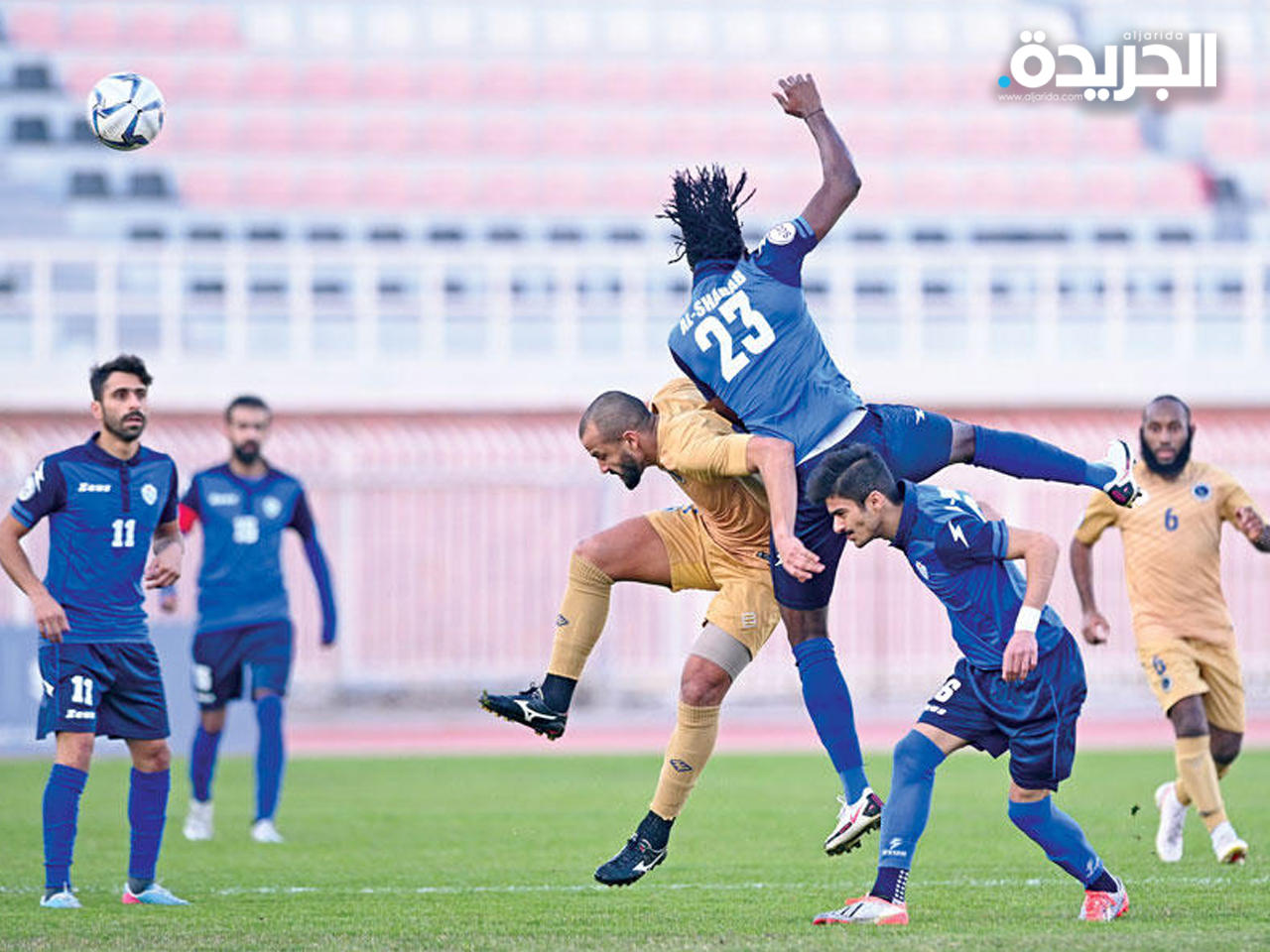 نادي الشباب في مباراة سابقة