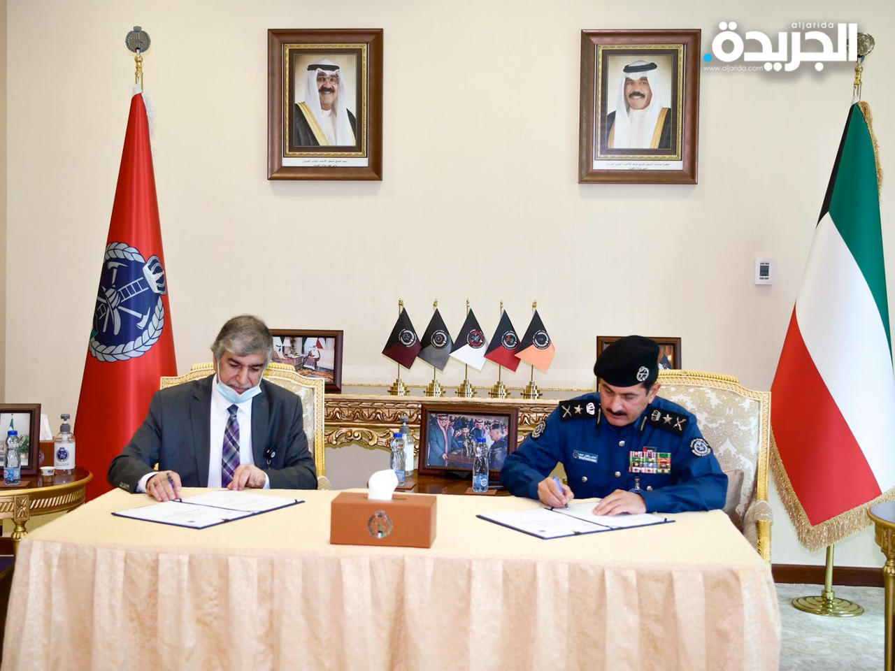 «الإطفاء» توقع بروتوكول تعاون مع «التطبيقي»