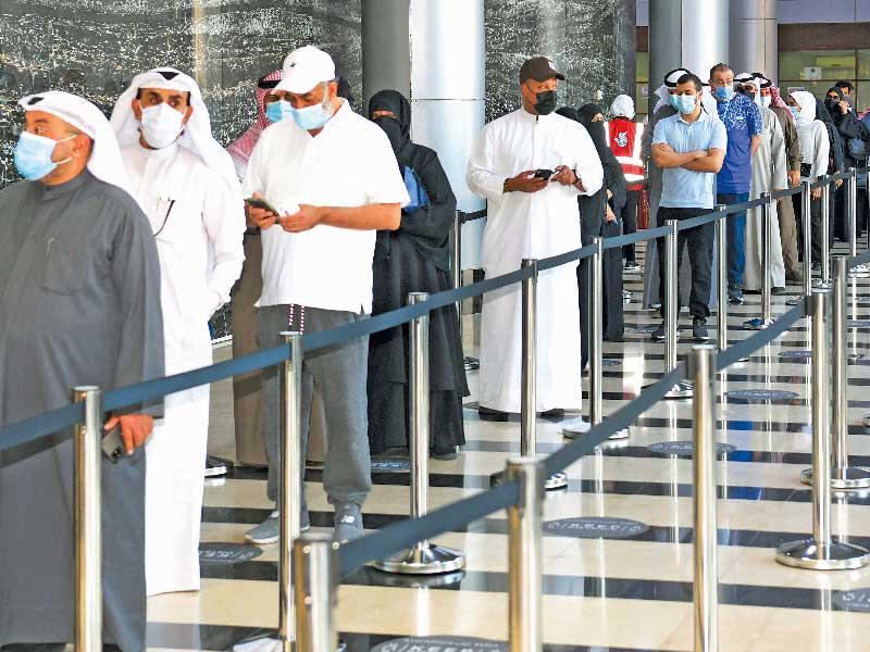 جانب من حملة التطعيم (أرشيف)