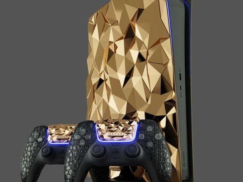 بلاي ستيشن 5 بإصدار ذهبي