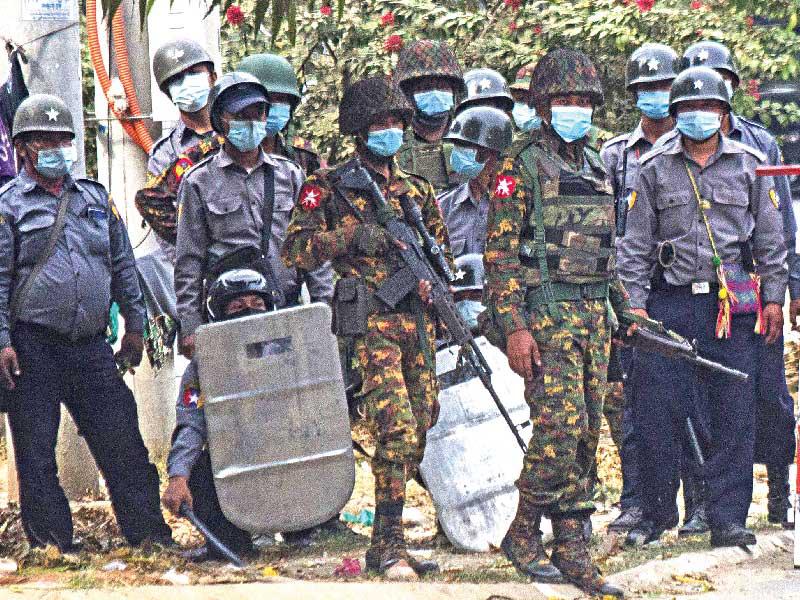 القوات المسلحة في ميانمار