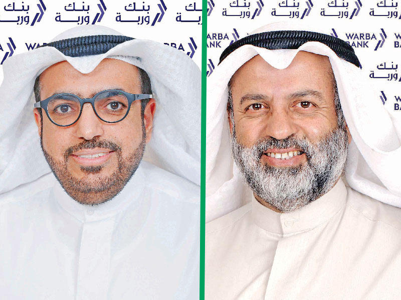 رئيس مجلس الإدارة عبدالوهاب  الحوطي - الرئيس التنفيذي شاهين حمد الغانم