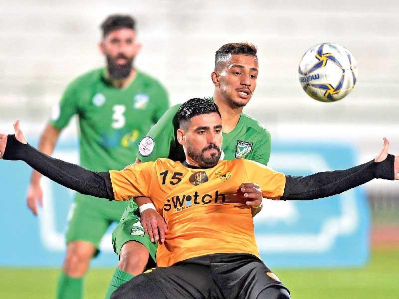 جانب من لقاء سابق بين القادسية والعربي (تصوير عبدالرحمن العلي)