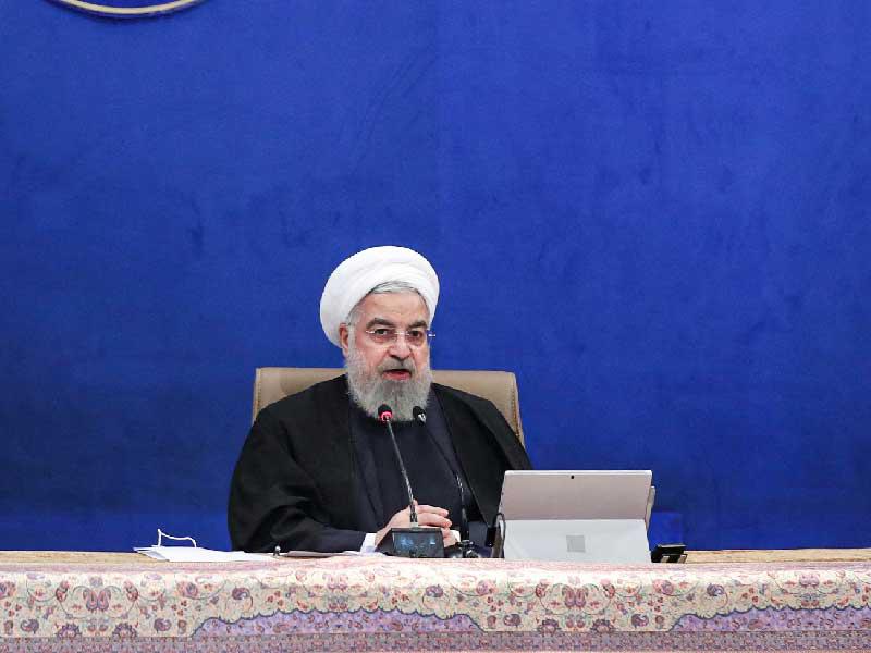 الرئيس الإيراني حسن روحاني 
