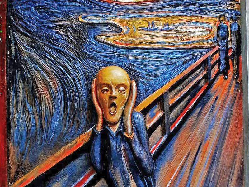 لوحة «الصرخة» العالمية