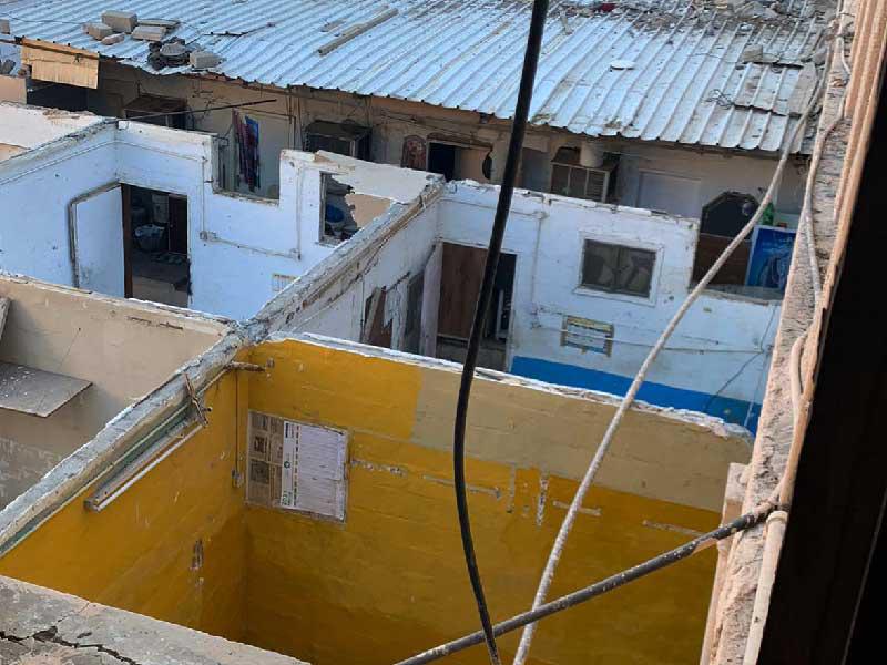 إحدى المخالفات 