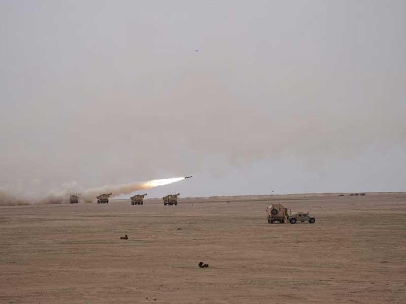 جانب من تمرين «تحرير 21»