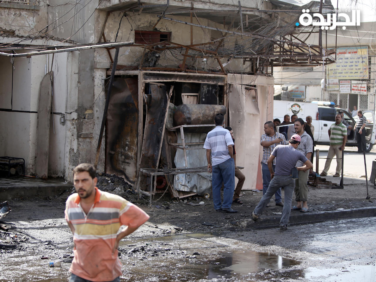 انفجار عبوة ناسفة في بغداد - أرشيف