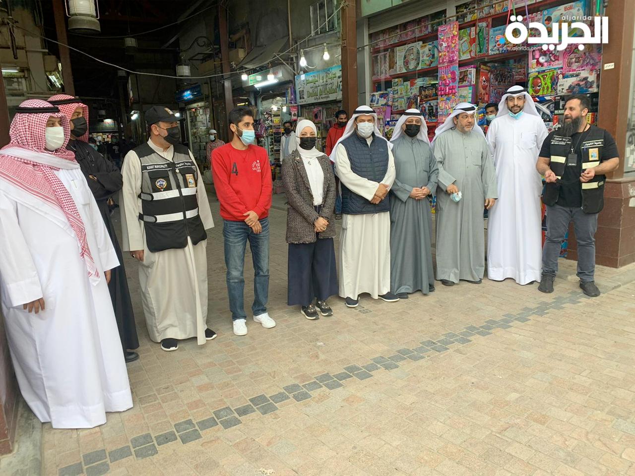 جانب من تفقد اللجنة