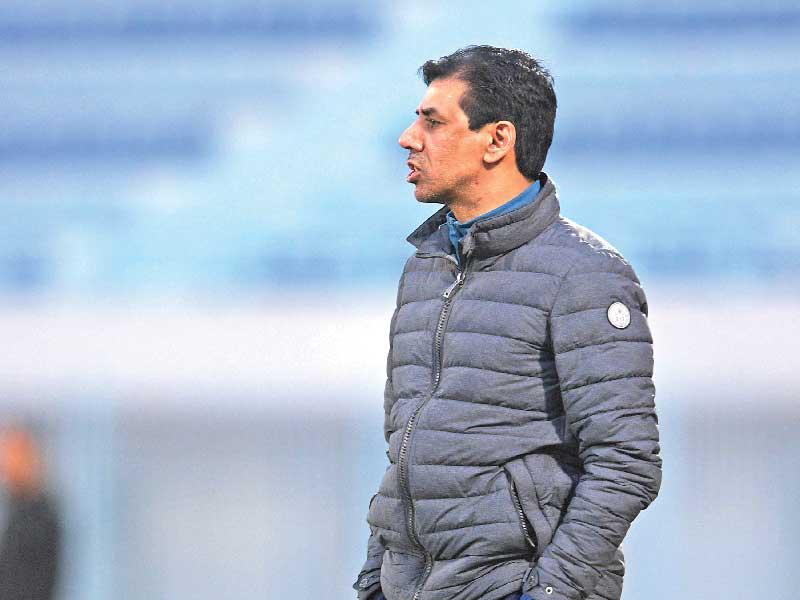  مدرب النصر أحمد عبدالكريم