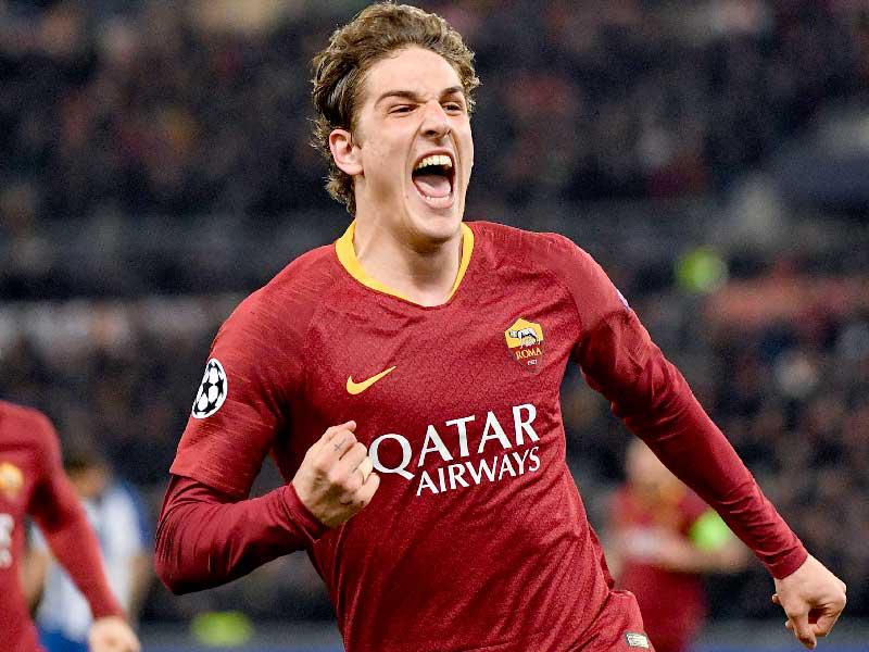  نيكولو زانيولو مهاجم روما الدولي الشاب