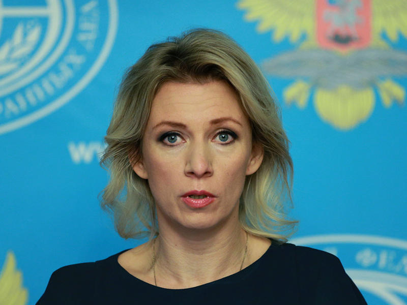 المتحدثة باسم الخارجية الروسية ماريا زخاروفا