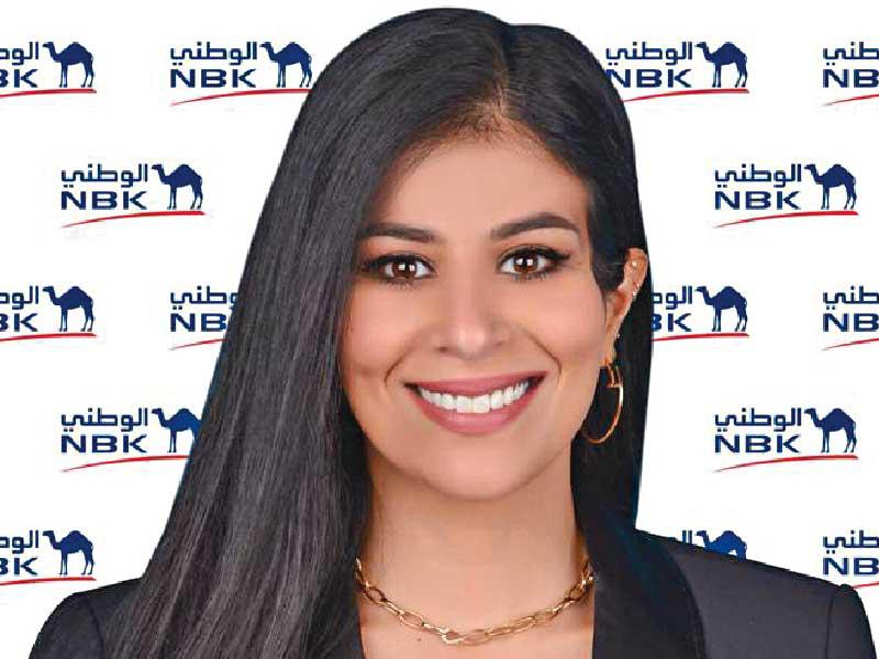 مديرة الإعلان في بنك الكويت الوطني بسمة الحسن