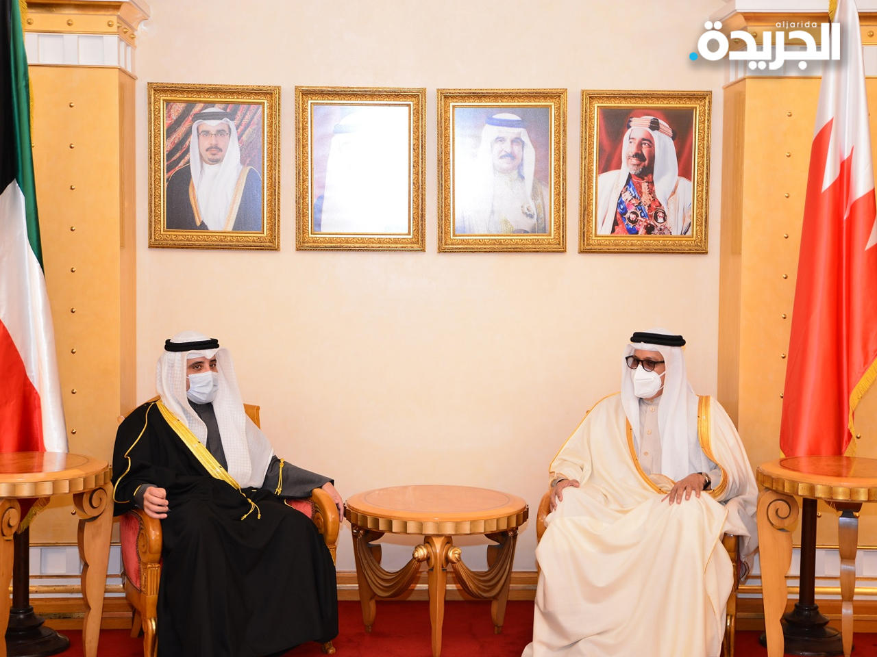 أمير البلاد يبعث رسالة خطية إلى ملك البحرين