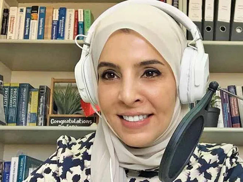  أستاذة كلية الهندسة والبترول في الجامعة، د. إسراء العيسى