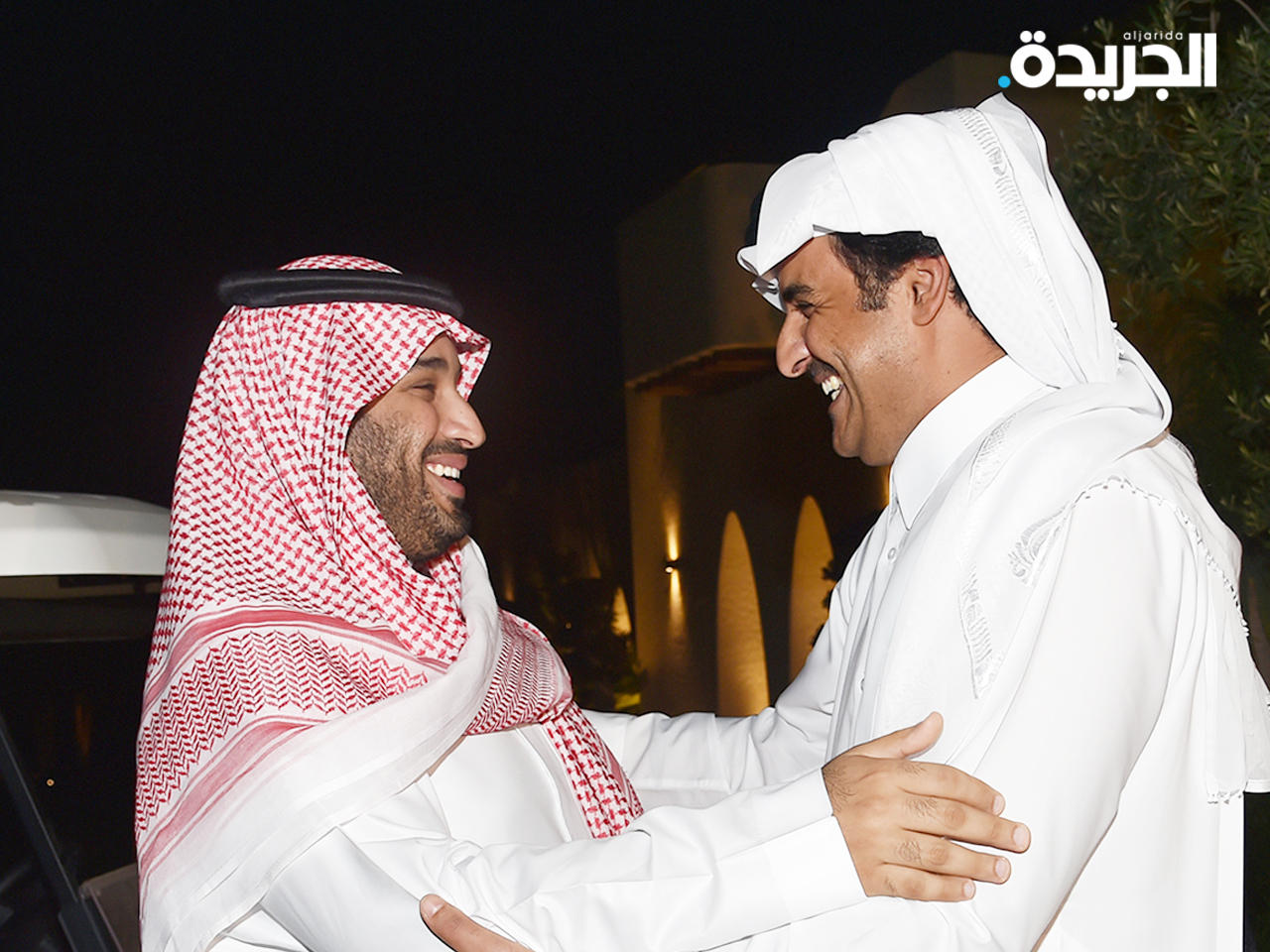 أمير قطر الشيخ تميم وولي العهد السعودي الأمير محمد بن سلمان