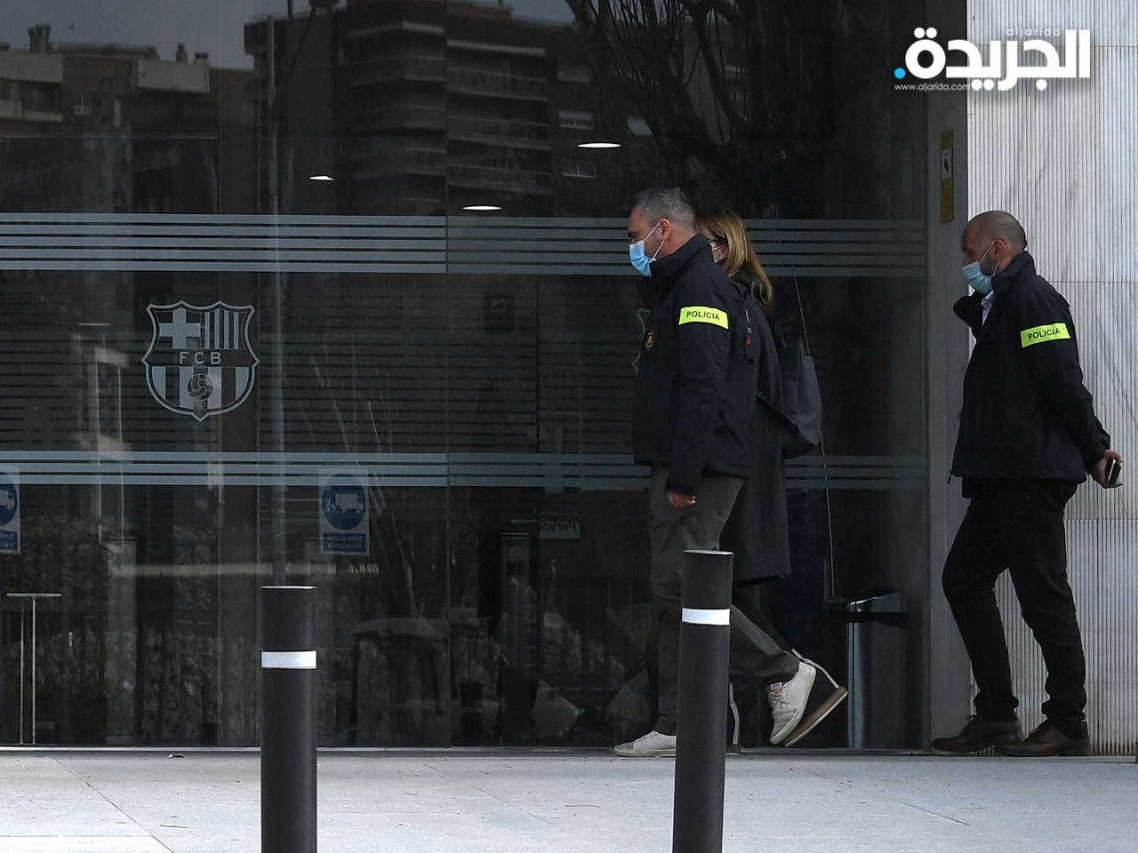 الشرطة الاسبانية تداهم مقر نادي برشلونةn