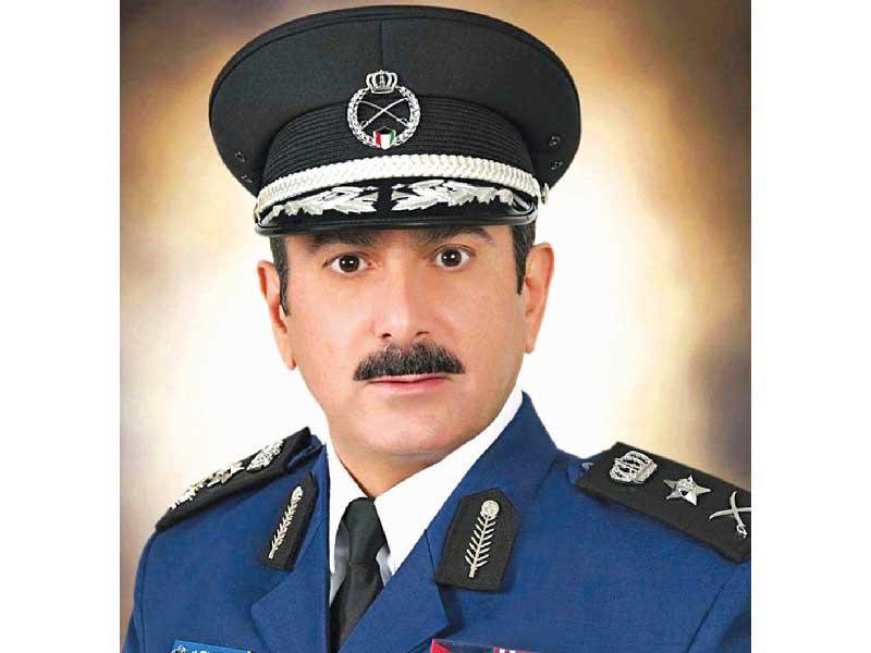 رئيس قوة الإطفاء العام الفريق خالد المكراد