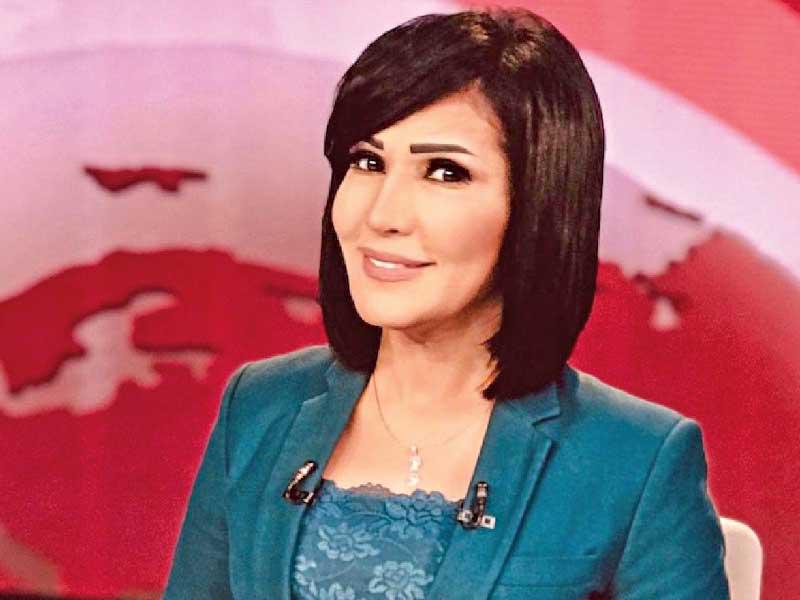 الاعلامية أميمة تمام 