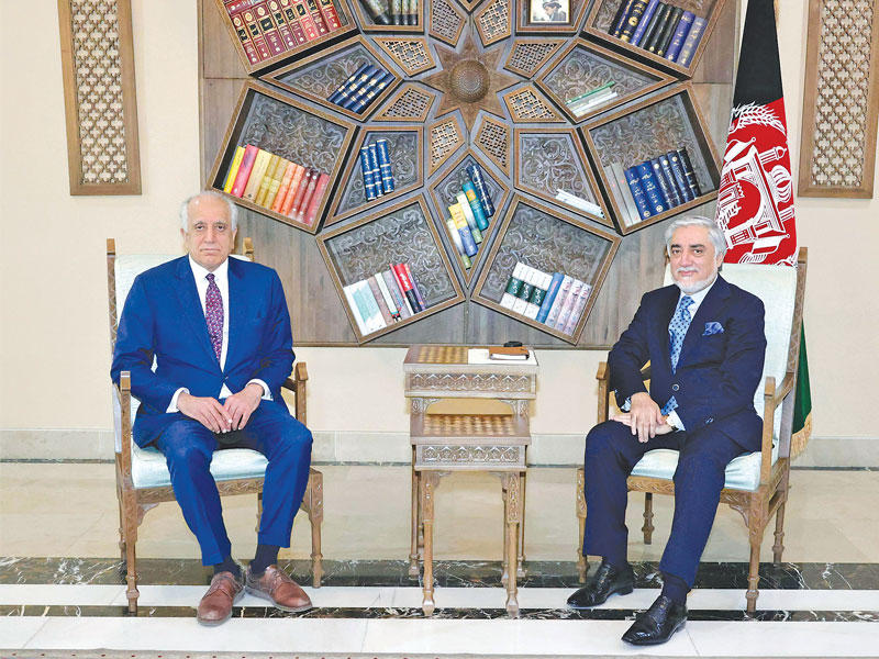 مبعوث واشنطن يزور كابول 