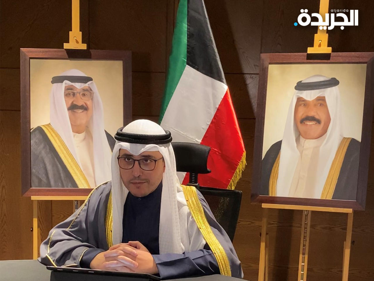 وزير الخارجية خلال مشاركته في المؤتمر