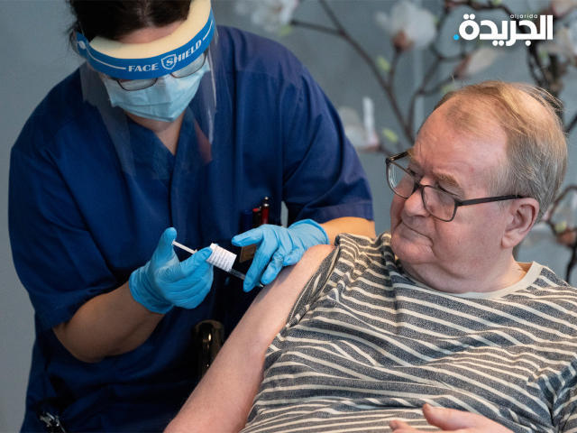 جانب من عمليات التطعيم