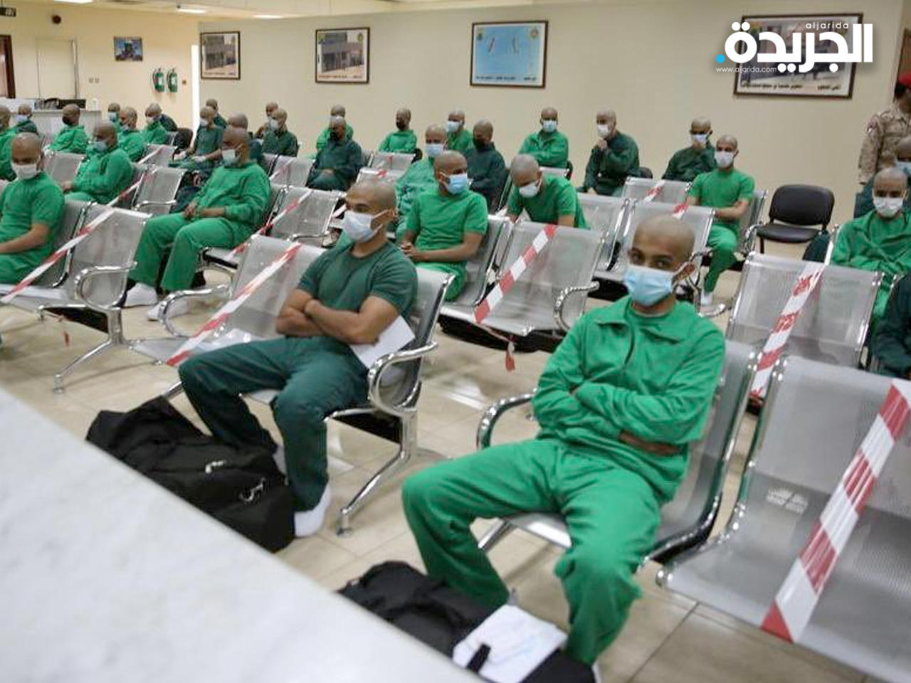 جانب من المتطوعين