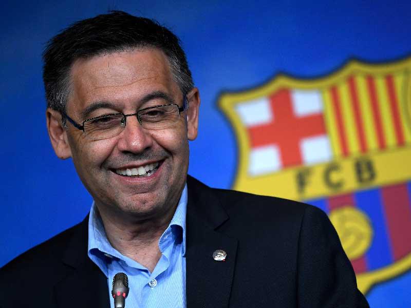 رئيس برشلونة السابق جوزيب ماريا بارتوميو 