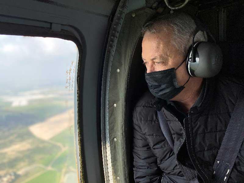 وزير الدفاع الإسرائيلي بيني غانتس 