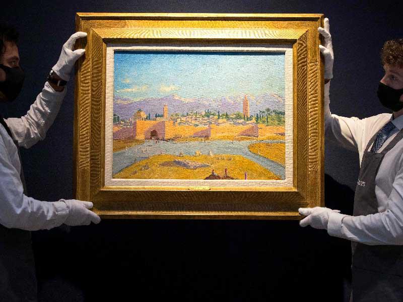 أشهر لوحة رسمها رئيس الوزراء البريطاني وينستون تشرشل