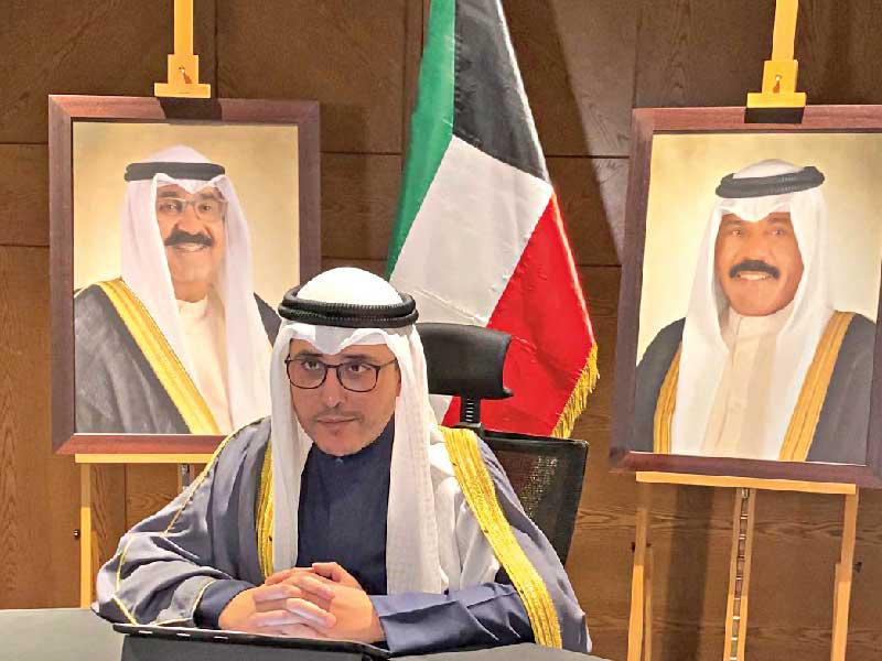 وزير الخارجية الشيخ د. أحمد الناصر