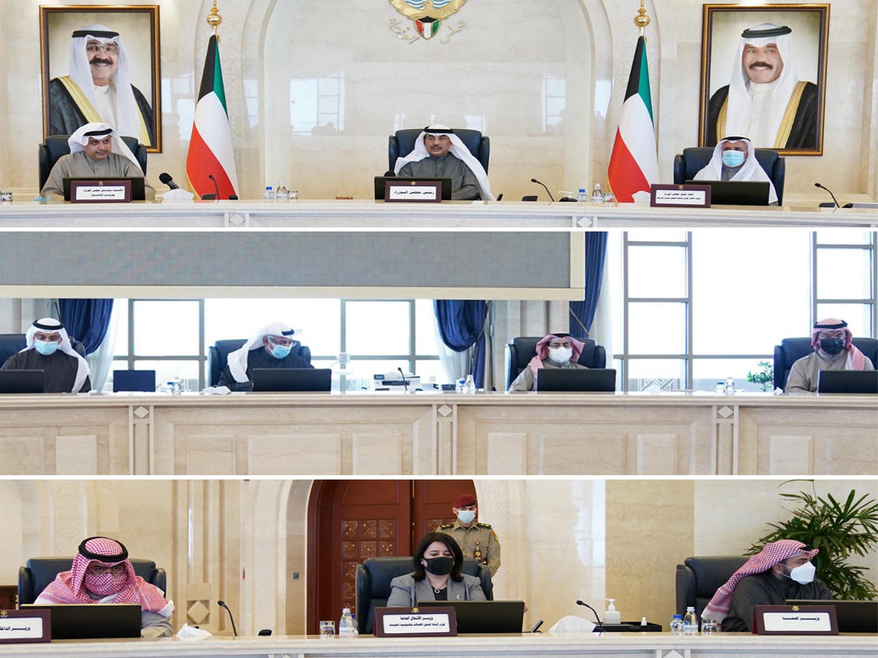 جانب من الاجتماع اليوم