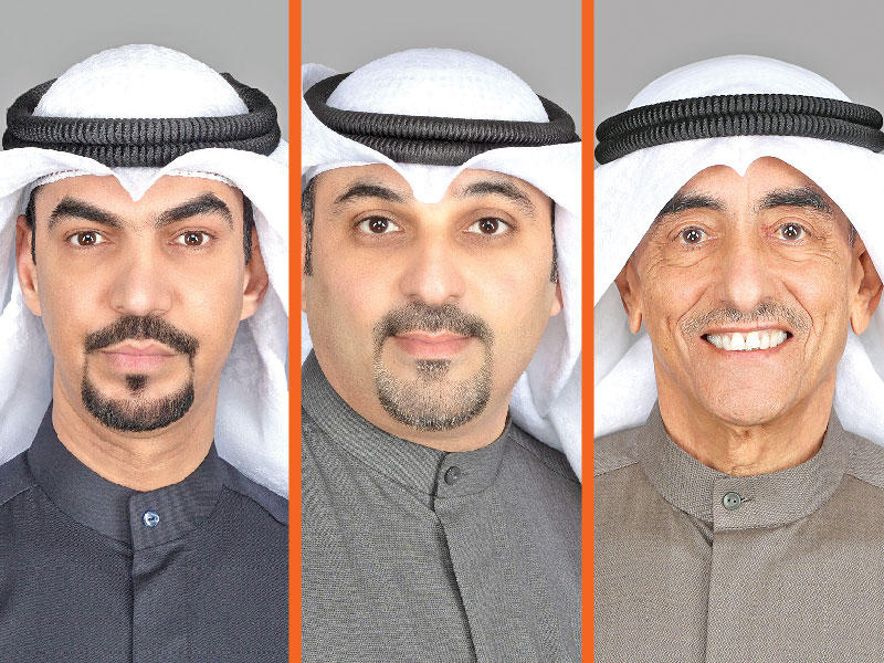 النواب بدر الحميدي -مهند الساير -علي القطان