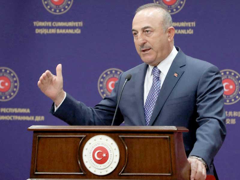 وزير الخارجية التركي مولود جاويش أوغلو