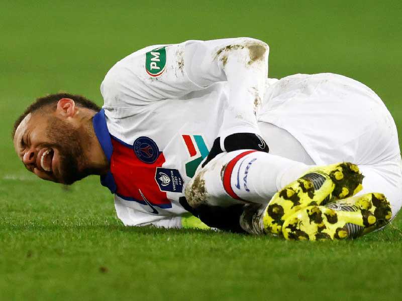 إصابة نيمار في العضلة الضامة