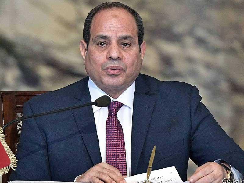 الرئيس المصري عبدالفتاح السيسي 