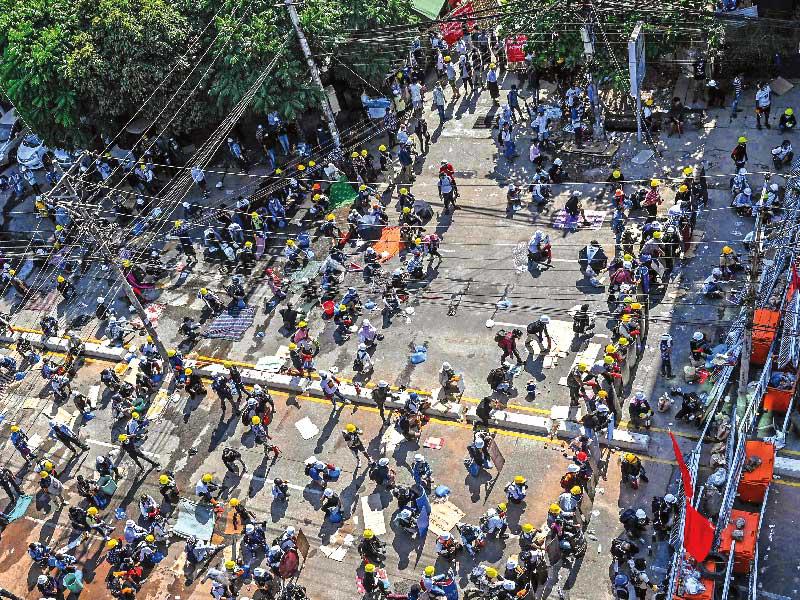 دعوة أممية لوقف قتل متظاهري ميانمار n