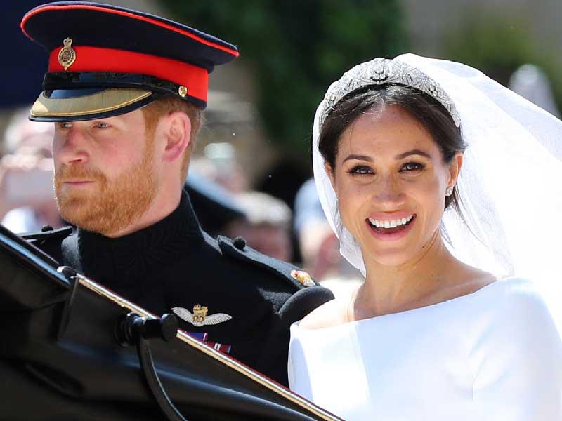 ميغان وزوجها الأمير هاري