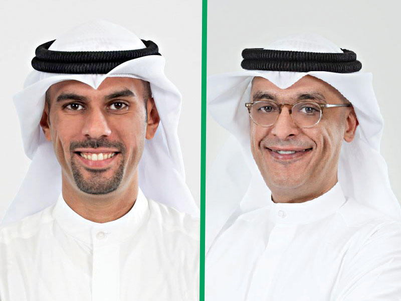 الرئيس التنفيذي لشركة «أجيال» عبدالعزيز الخترش - نائب الرئيس التنفيذي في لشركة «أجيال» عبدالوهاب العريفان